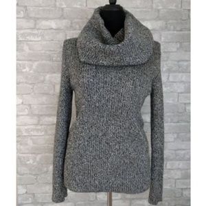 Sweater & Detachable Neck Warmer Cowl Collar